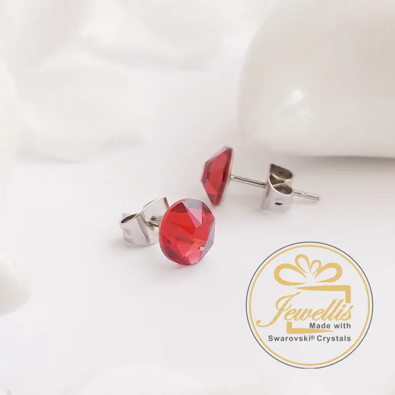 Dárkový set náušnic Xirius Rose Chatons - 5 párů s krystaly Swarovski