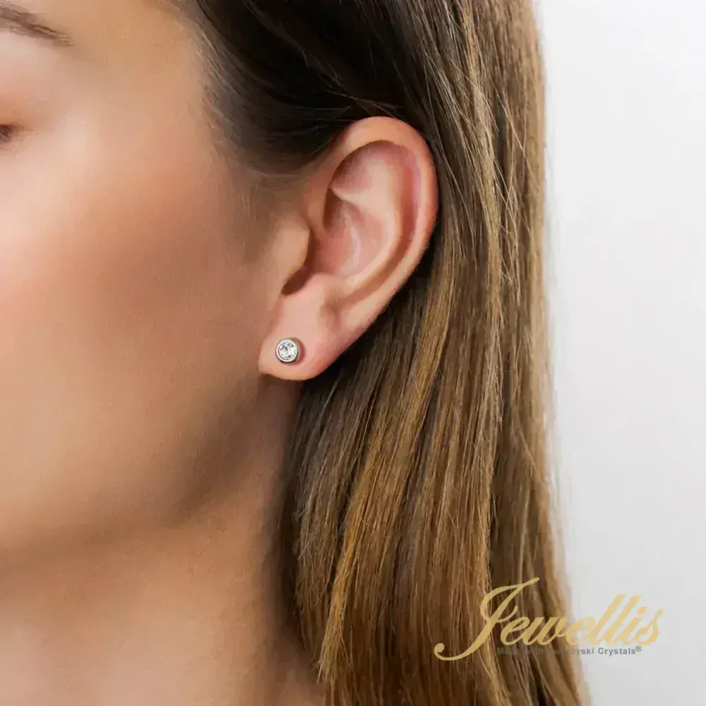 Dárková sada náušnic Violet Mix Crystals - 3 páry s krystaly a perlami Swarovski