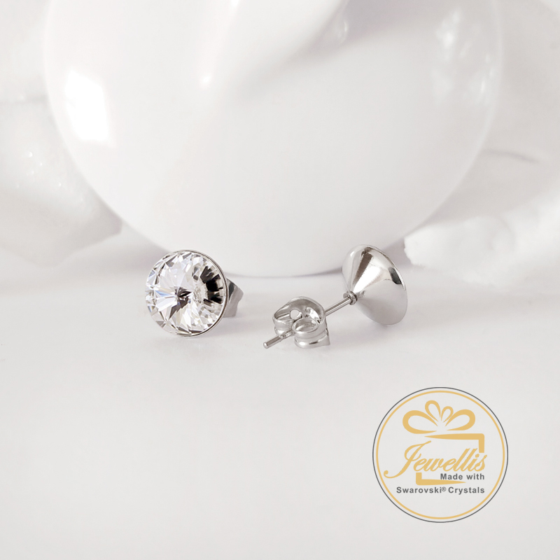 Dárková sada náušnic Mix Crystals - 3 páry s krystaly a perlami Swarovski